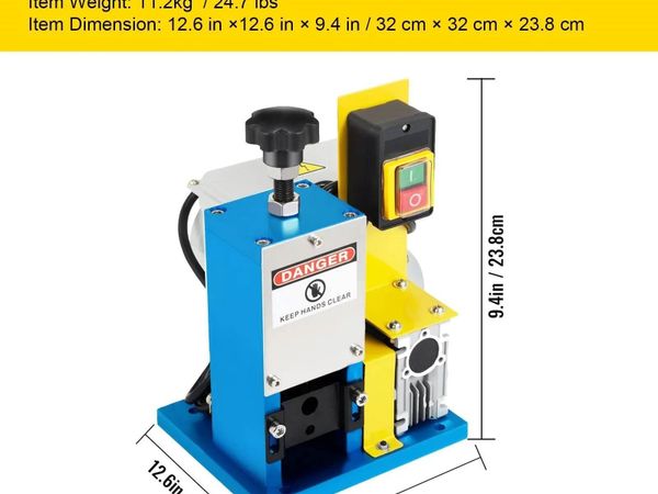 Electric Wire Stripping Machine 1.5-25mm Automatic - Main image