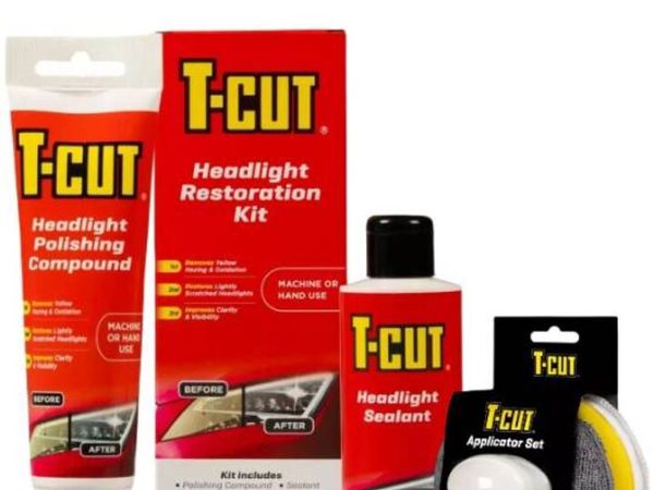 T-Cut Headlight Restoration Kit Polishing Restorer - Main image