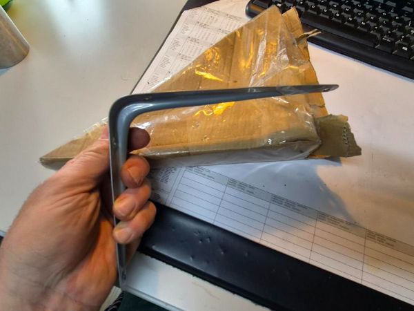 Pack of Steel Shelf Brackets - Main image