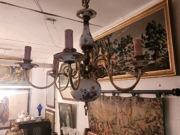 French porcelain chandalier - Main image