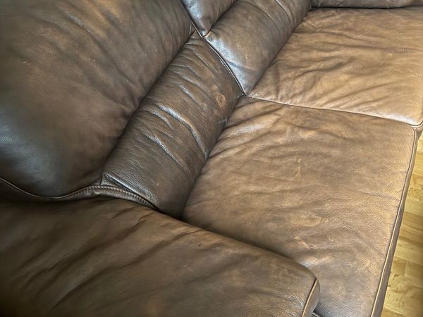 Leather Sofa Suite - Main image