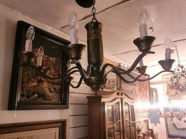 French bronze chandalier - Main image