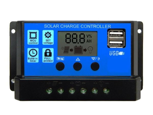 Solar Charge Controller 12V/24V 30A for boat Solar - Main image