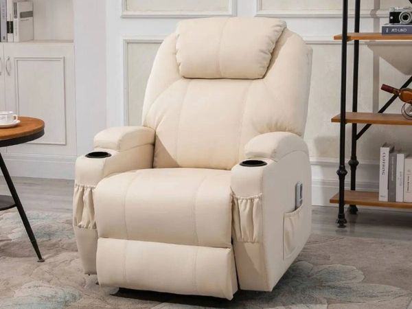 Massage Recliner Chair Electric Heating Vibration - Main image