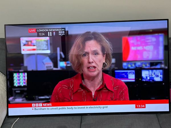 Sony 55” 4K OLED Smart TV with remote and box - Main image