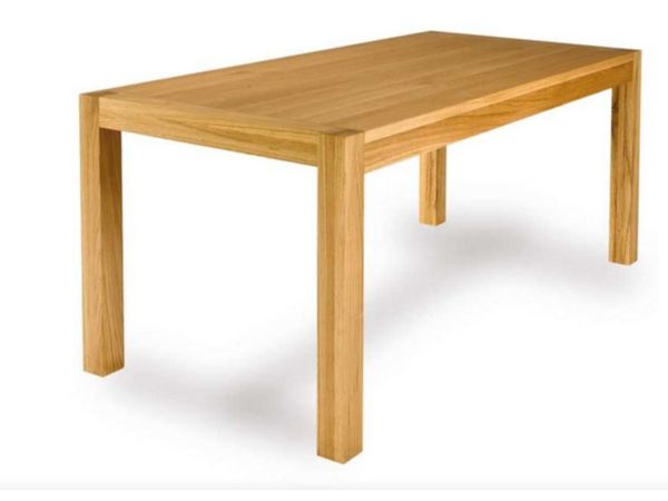 Fineline Furniture Solid Oak Dining Table - Main image