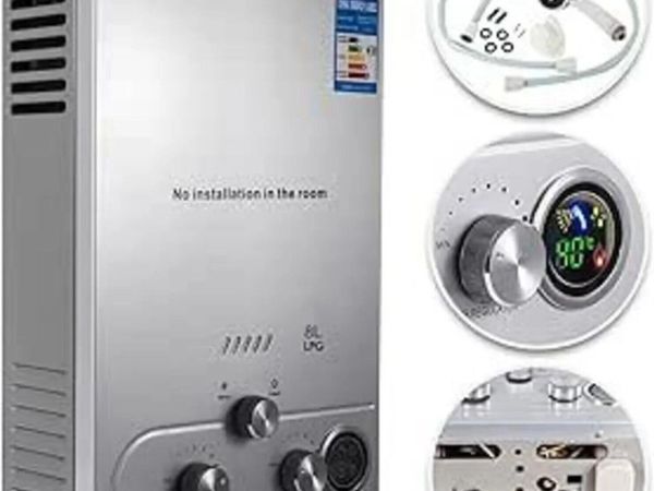 8L Propane Tankless Water Heater Fast Heating - Main image