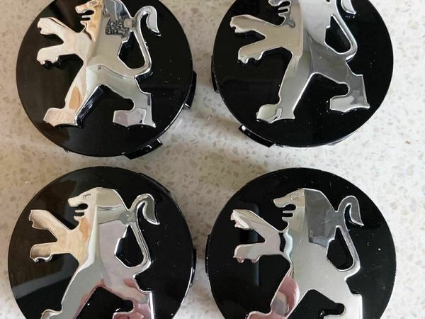 Peugeot Centre Caps - FREE POST - Main image