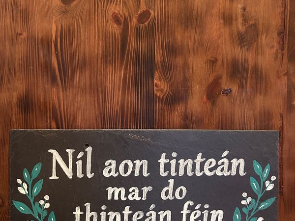 Hand-Painted Irish Slate Sign - Main image