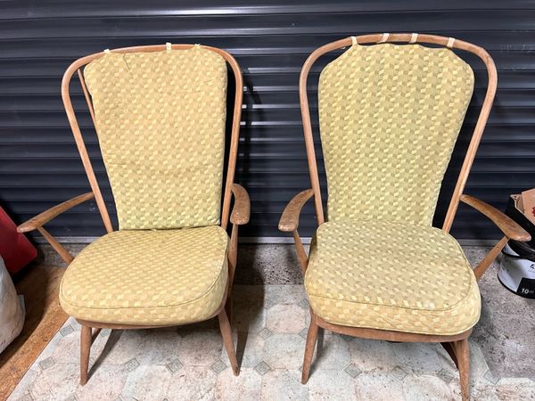 2 Vintage/Retro Style “Ercol” Fireside Chairs - Main image