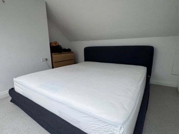 John Lewis-Super king upholstered bed frame - Main image