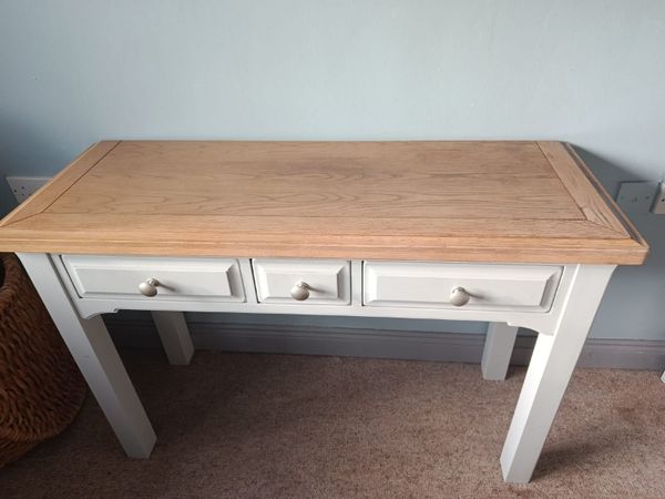 Two Tone Vanity / Console Table / Desk - Main image