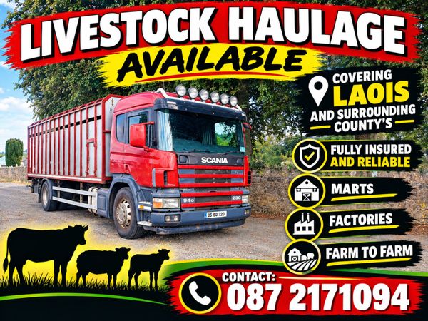 LIVESTOCK HAULAGE AVAILABLE - Main image