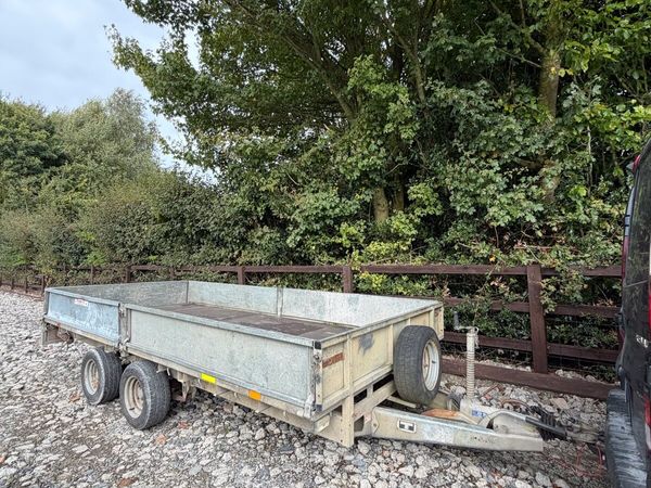 14x6,6 Ifor Williams Dropside Trailer - Main image