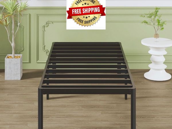 3ft High Single Bed Frames with Rounded Corner Leg - Main image