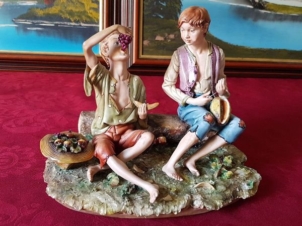 Capodimonte Large Porcelain Figurine Made In Italy - Main image