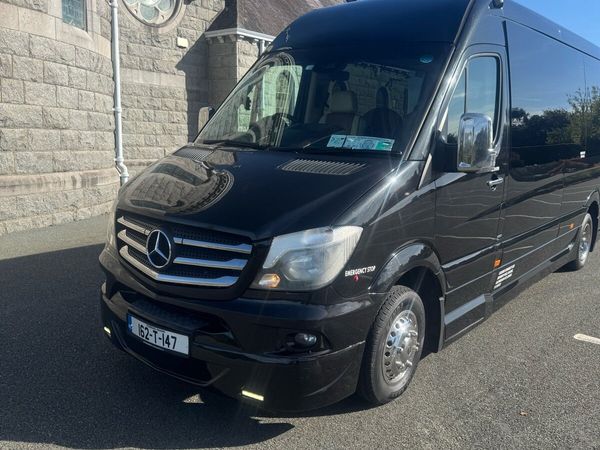 Mercedes sprinter 13 seater luxury coach - Main image