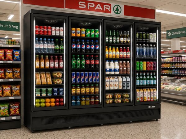 Premium 4 Glass Door Fridge - Main image