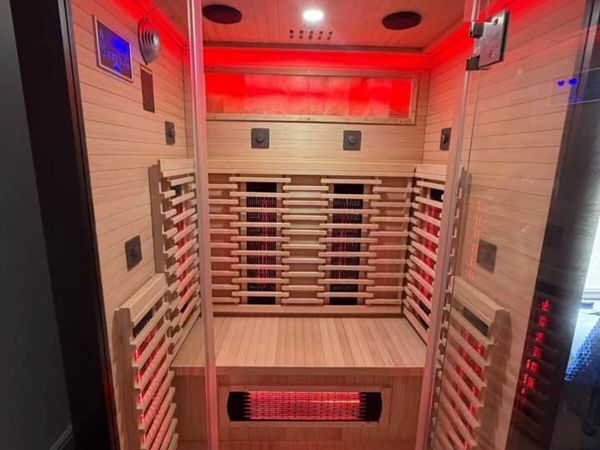 Free Shipping on Two Person Infrared Sauna - Main image