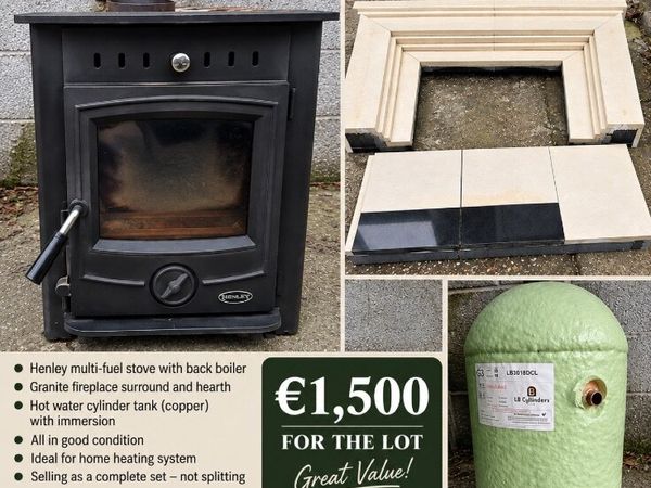 Stove , Fireplace , hot tank - Main image
