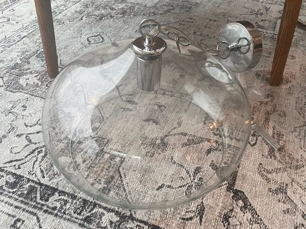 Laura Ashley Glass Pendant Light - Main image
