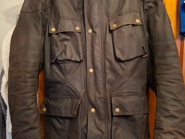 BELSTAFF waxed Trialmaster Pro motorcycle jacket. - Main image
