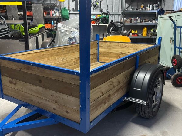 Car trailer single axle - Main image