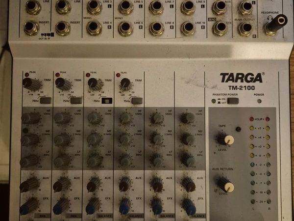 Targa TM-2100 10-Channel Analogue Mixer - Main image