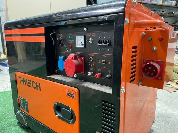 T mech portable 6.5kw Diesel Generator - Main image