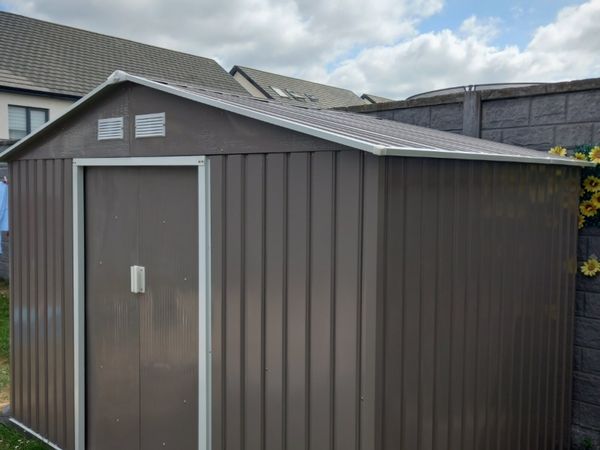 New 9 x 6ft Garden Metal Storage Shed - Main image