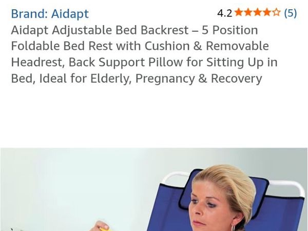 Bed back support / adjustable - Main image