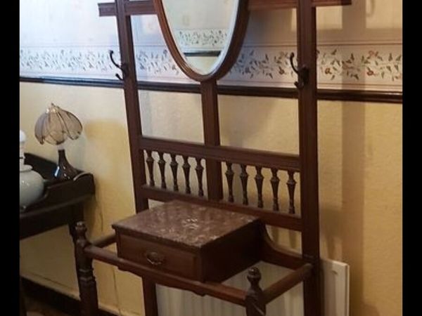 Vintage Early 1900s Hall Stand - Main image