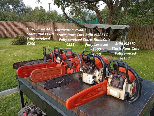 Range of chainsaws for sale - Main image