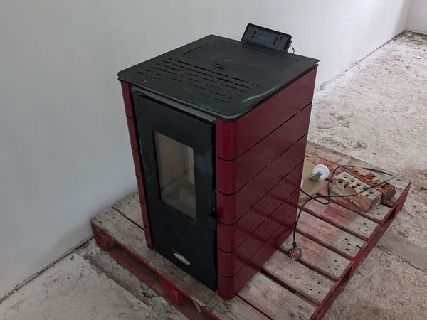 Stanley K50  5KW Wood Pellet Stove Claret - Main image