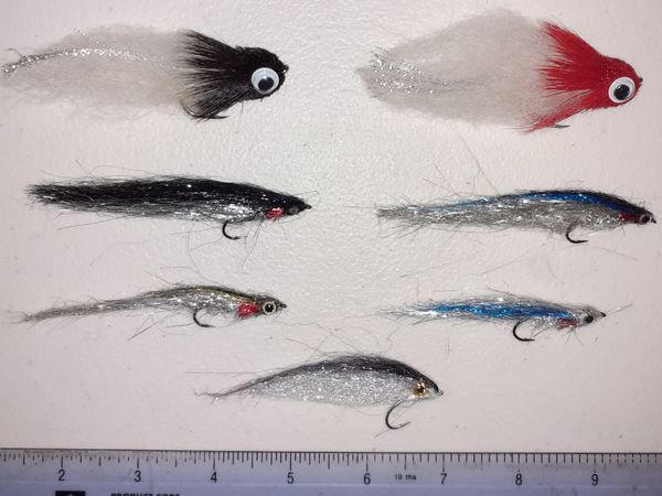 Seabass/Sea Trout flies 7 no. - Main image