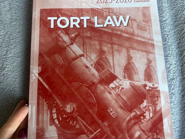 Tort Law FE1 Manual - Main image