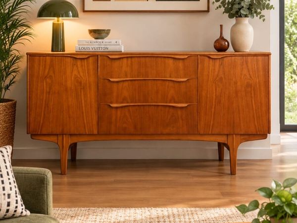 Stunning Mid Century S Form Sideboard - Main image