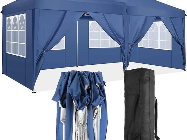 3x6m Folding Gazebo Tent Waterproof Garden - Main image