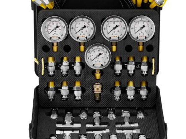Hydraulic Pressure Test Kit, 10/100/250/400/600bar - Main image