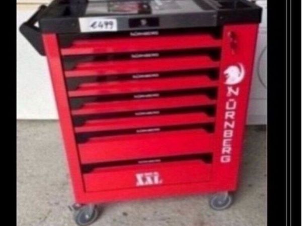 Nuremberg tool box with tools included - Main image