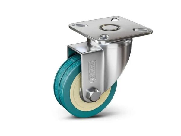 Heavy Duty Castor Wheels 50mm 200kg Load - Main image
