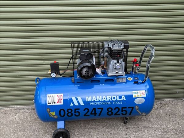 Brand New Manarola 200L Compressor - Main image