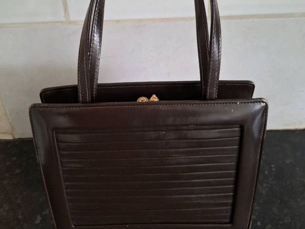 Genuine vintage Beverly leather handbag - Main image