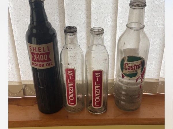 Job lot of oil bottles - Main image