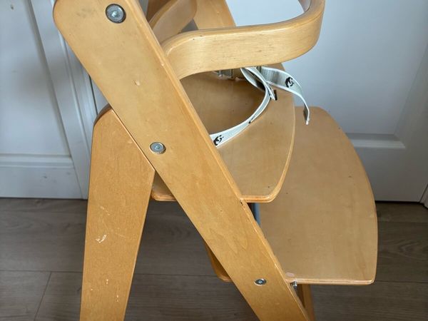 Roba baby high chair wooden - Main image