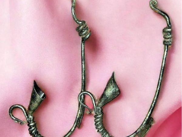 Vintage Pair Wrought Iron Wall Candle Sconces - Main image