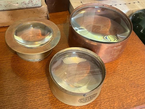 Antique Maritime Charts Magnifying Lenses - Main image