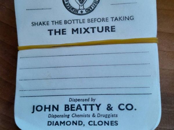 Old chemist label - Main image