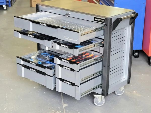 🧰🔥 MANAROLA 12-DRAWER TOOL BOX — FULLY LOADED - Main image