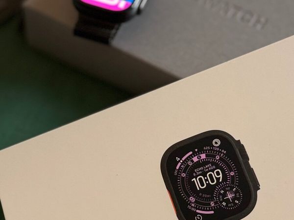 Apple Watch Ultra 3 with titanium Milanese loop - Main image